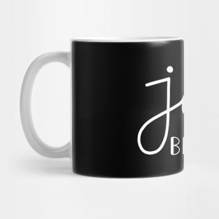 Just Breathe White Mug